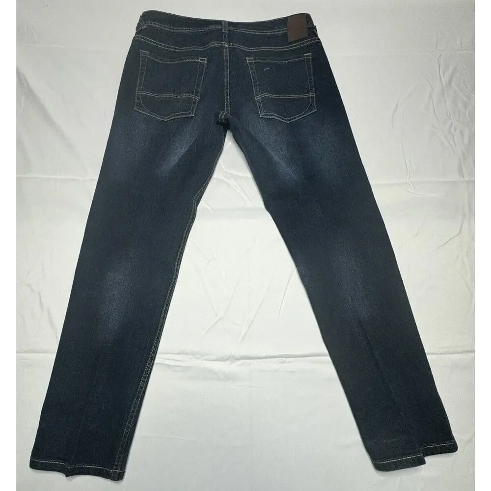 Sean John Mercer Slim Straight Stretch Dark Wash Jeans - Size 34x30*